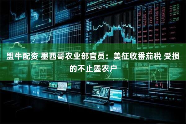 盟牛配资 墨西哥农业部官员：美征收番茄税 受损的不止墨农户