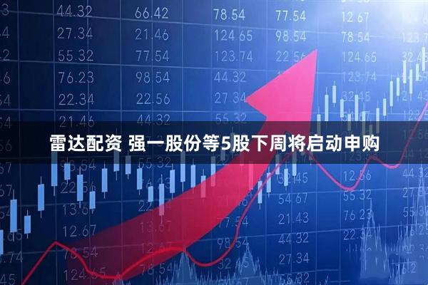 雷达配资 强一股份等5股下周将启动申购