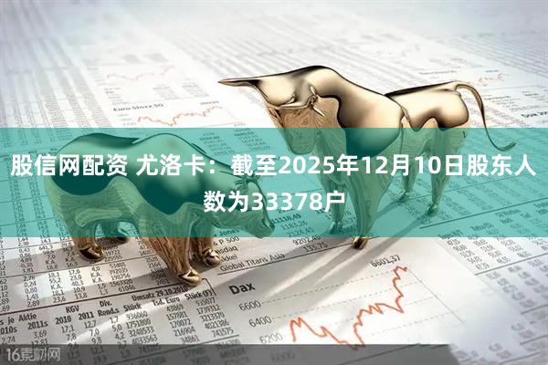 股信网配资 尤洛卡：截至2025年12月10日股东人数为33378户